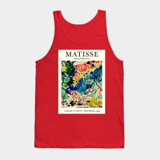 Matisse Museum of Modern Art Whimsical Abstract Print Tank Top